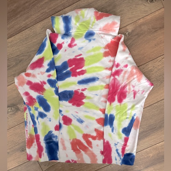 Calvin Klein Women’s Activewear Performance Tie Dyed Fleece Hoodie. NWOT - Picture 4 of 7
